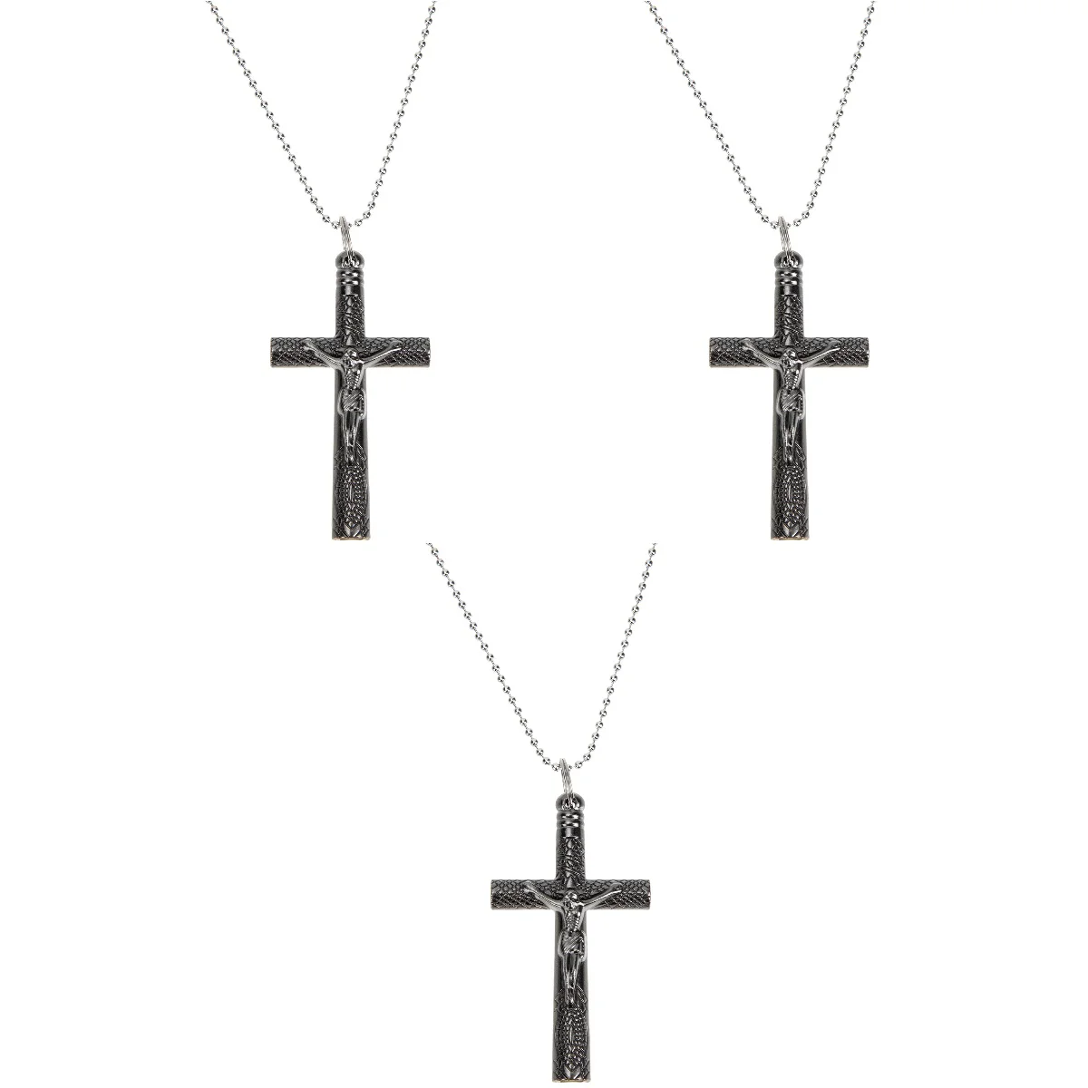

Necklace Drum Key Cross Pendant Gothic Tool Crucifix Wrench Regulator Part Men Punk Tuner Percussion Adjustment Alloy Religious