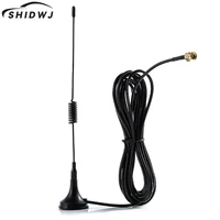 gsm gprs antenna 900 1800mhz 3dbi sma cable 1 m remote control magnetic base