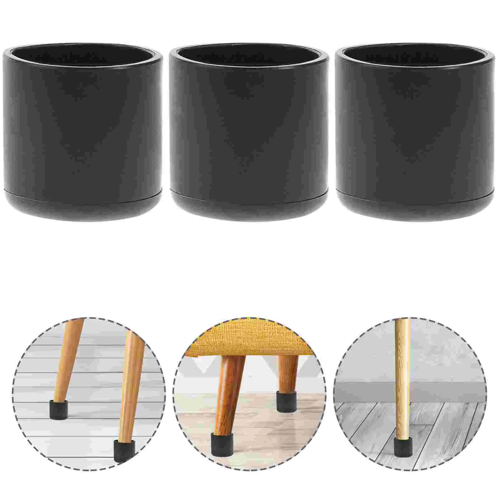 

Чехлы для лестничных ножек, чехлы для ножек стула, мебельные Чехлы, подушки, Нескользящие Защитные пленки из войлока для степлера, скользяще...