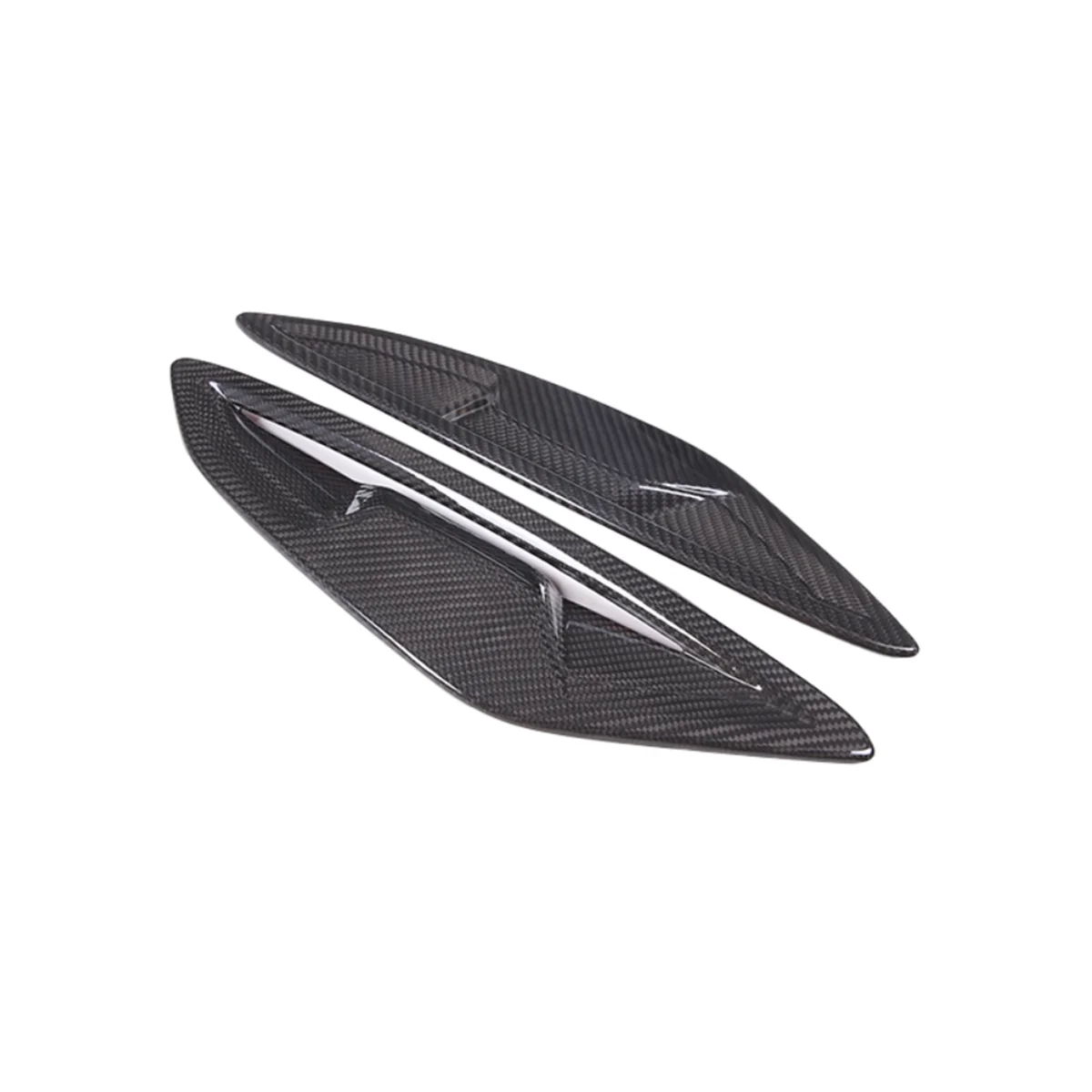 Для BMW 8 серии G14 G15 G16 2019-2022 сухое углеродное волокно боковое крыло автомобиля