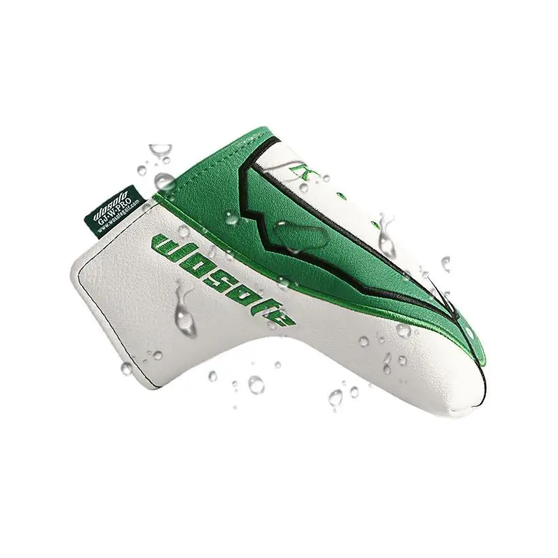 

Golf Club Head Covers Green Jacket Golf Irons Club Head Covers With Number Tags Waterproof Number Printing Golf Iron Head Covers
