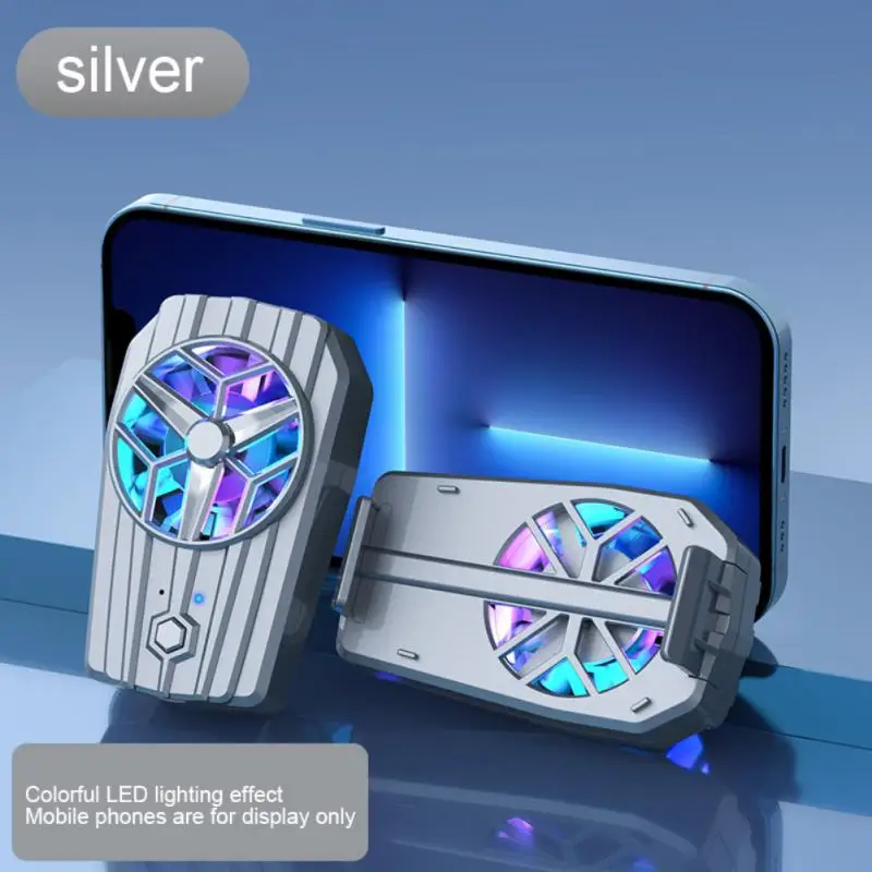 

Mini Turbo Hurricane Phone Radiato Game Cooler Mobile Phone Radiator Cell Phone Cool Heat Sink Cooler Universal Portable