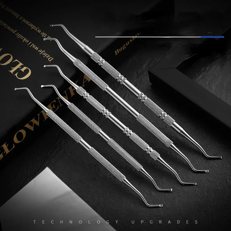 

Stainless Steel Double Ends Dentist Teeth Clean Hygiene Explorer Probe Hook Pick Dental Tool Products