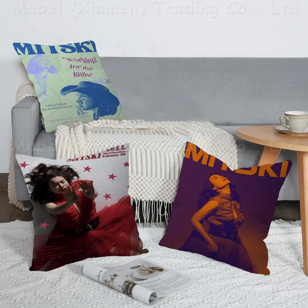 Movie M-mitski Pillowcases Home Bedding Decorative Pillow Cover Wedding Super Soft Case