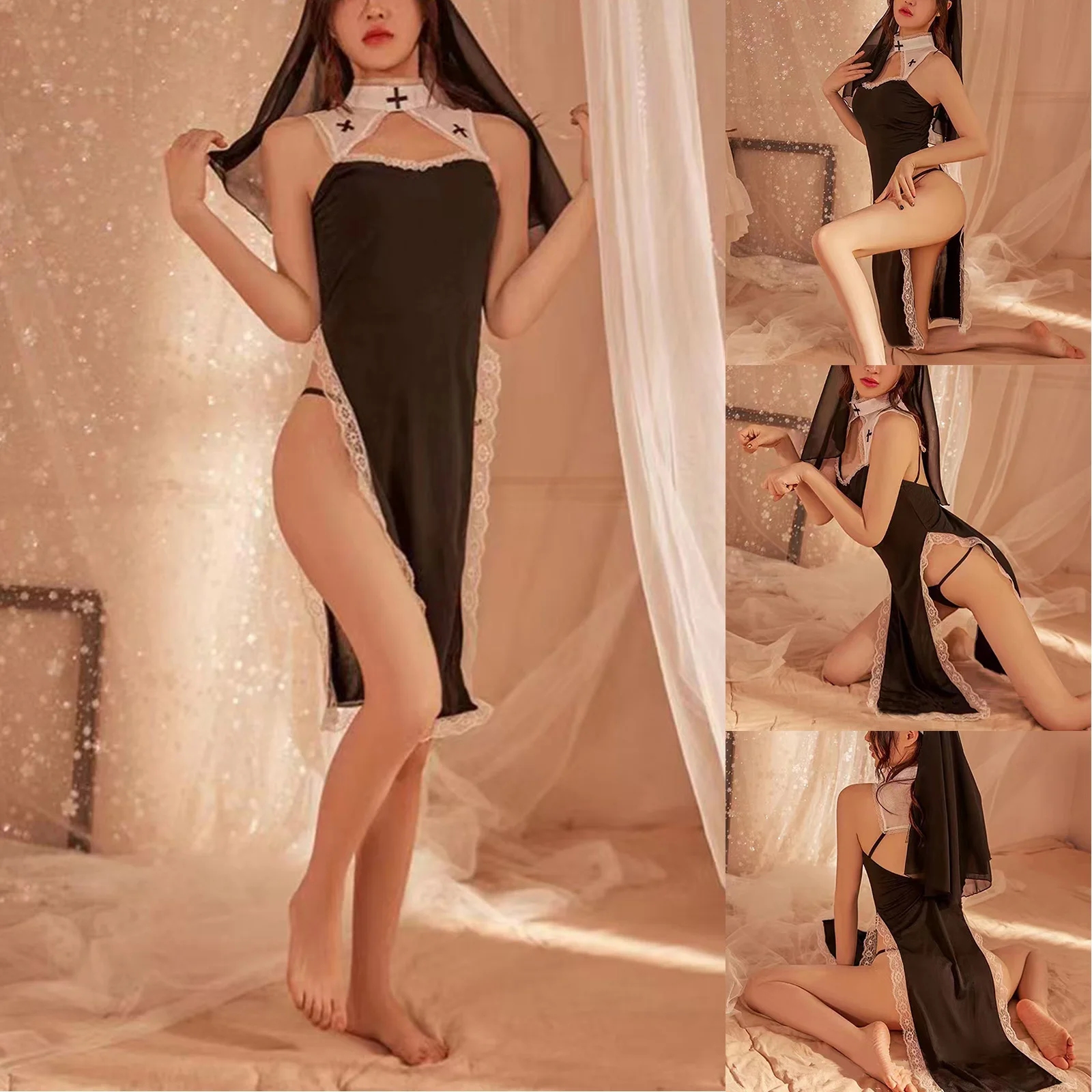 

Женское сексуальное нижнее белье, Женская юбка с разрезом, женское нижнее белье