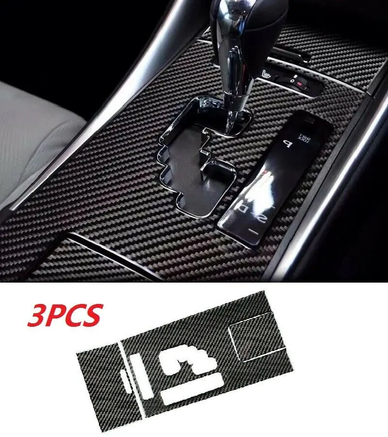 

Carbon Fiber Car Center Control Gear Shift Panel Decorative Sticker Interior Trim Accessories For LEXUS IS250 300 350C 2006-2012