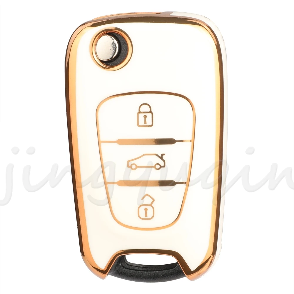 

Чехол JYQ TPU с автоматическим ключом для KIA Sportage Rio 3 Soul Optima Ceed K5 K2 Pride Hyundai i20 i30 ix20 ix25 ix35 Elantra Accent