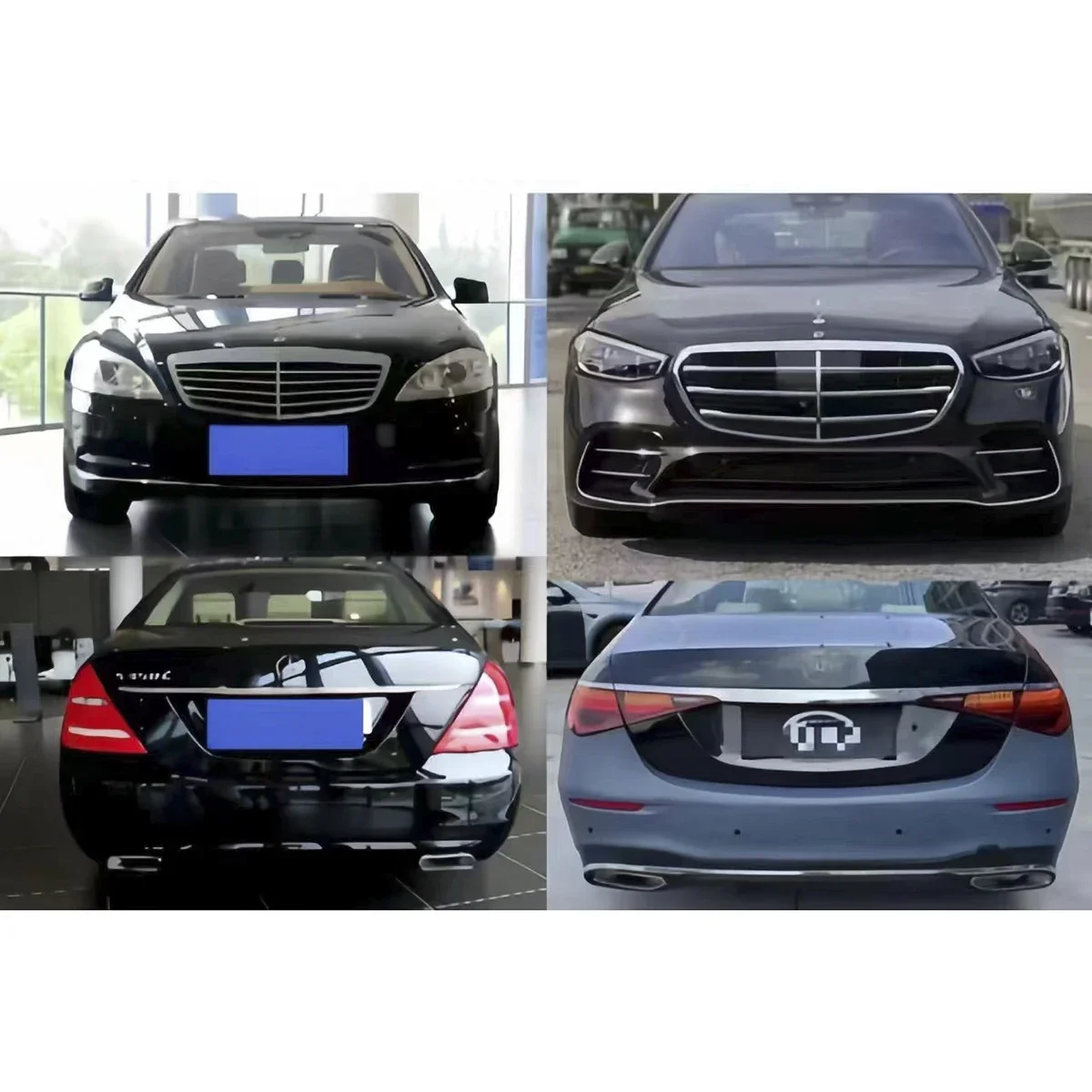 Обновление S class w221 S300 S350 S500 до обвеса W223 M STYLE для Mercedes s-class обновление 223