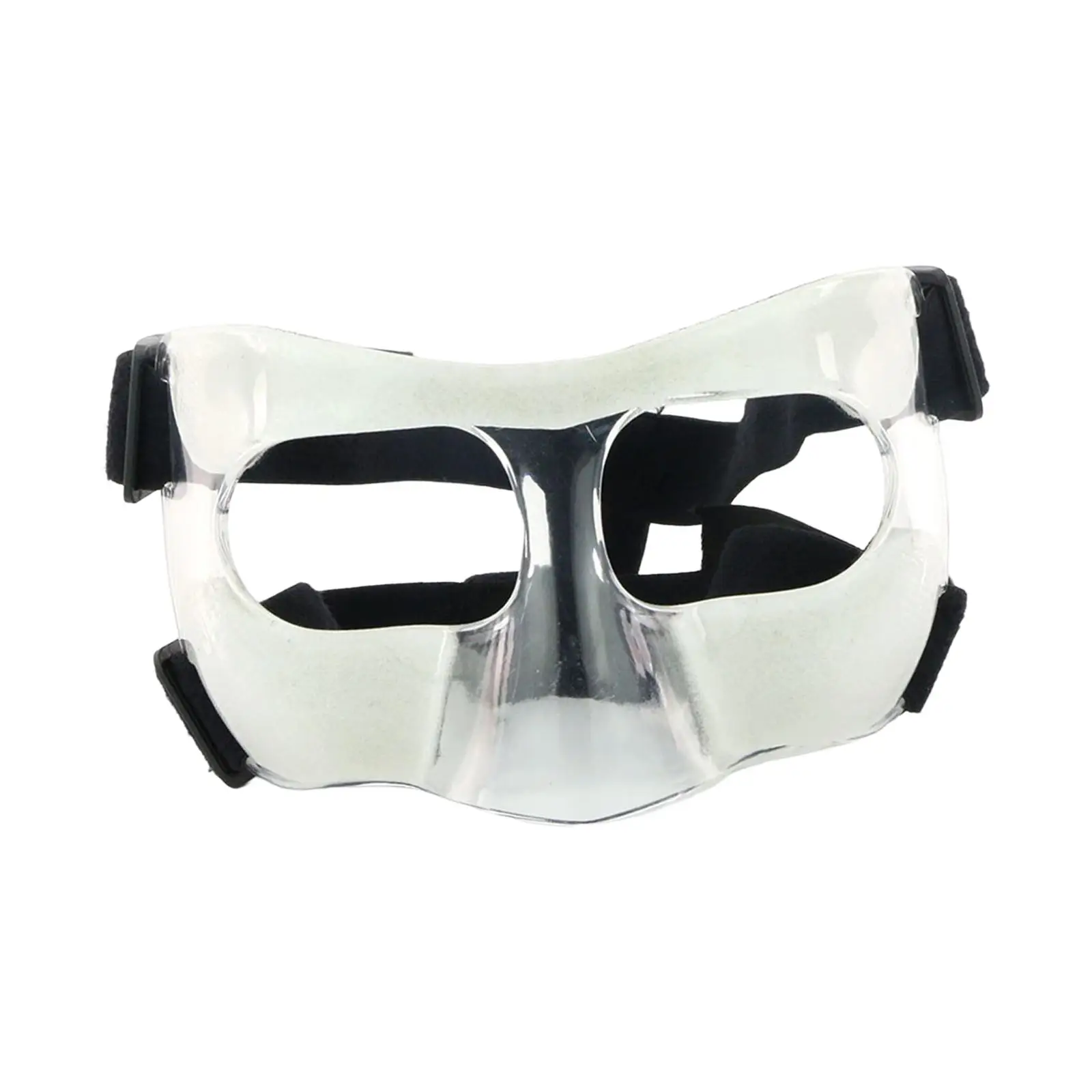 

Clear Basketball Mask Elastic Strap Nose Protector Nose Guard Shield