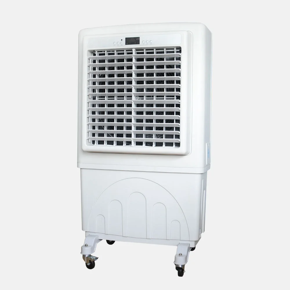 

JHCOOL JH158 Classic design Portable evaporative air cooler with 6000 cmh. 250W power energy saving Gerden air cooler with CE