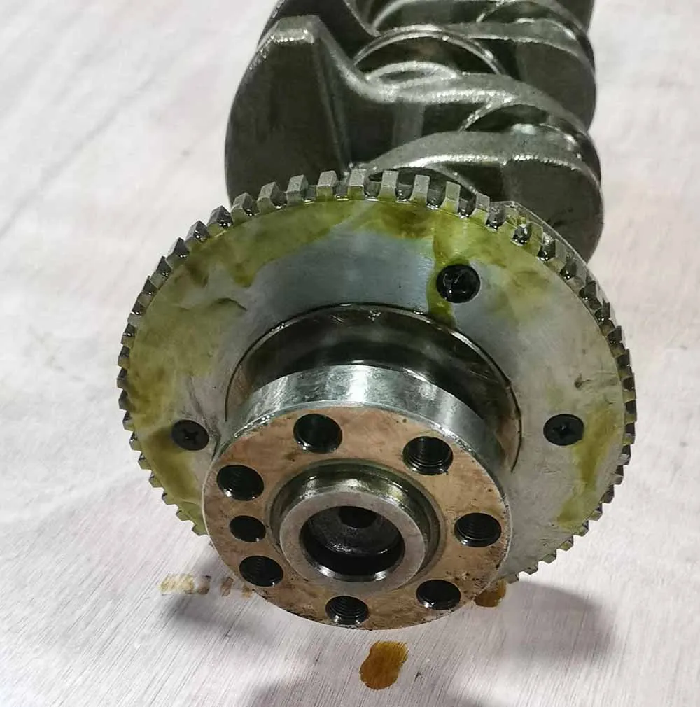 Фото Коленчатый вал для MITSUBISHI, для HYUNDAI, для KIA, для DODGE (G4KA ECN 4B11 L4 2.0L) 1100A122 №5