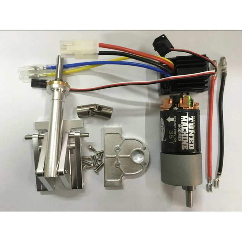 Металлический Электрический винт с серводвигателем автоподъемник для 1/14 Tamiya RC