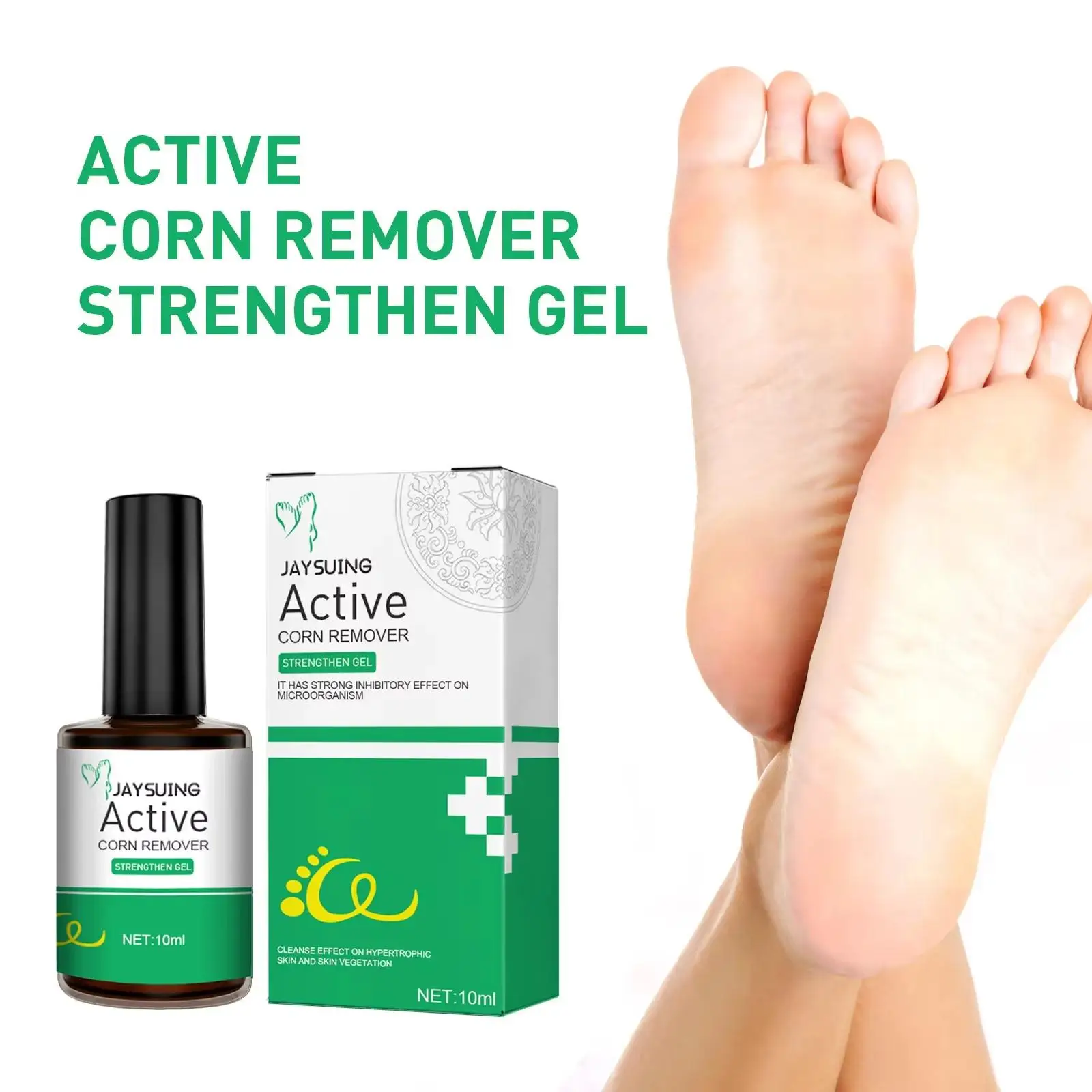 10ml Foot Corn Remover Chicken Eye Skin Infection Treatment Solution Dead Scab Removal Tool Health발톱무좀