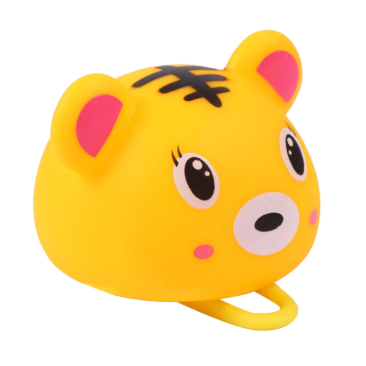 Mountain Road Bike Squeeze Horn Children Honker Light Bicycle Accessories ( Yellow)