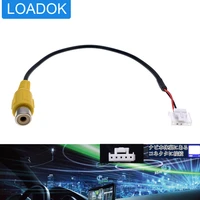 for pioneer cyber navi hud 5pin car reversing camera video input rca cable adapter wiring connector for carrozzeria avic rd c100