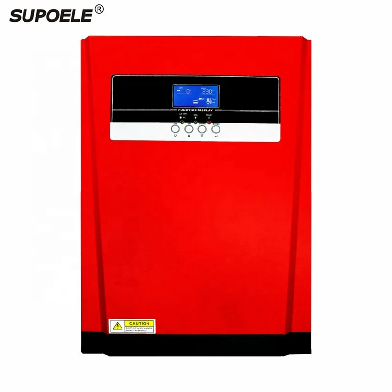 

MPS-V Series DC 48V To AC 220V 5000W Off Grid Solar Inverter Hybrid 5KW With MPPT 80A Solar Charge Controller With GRPS Monitor