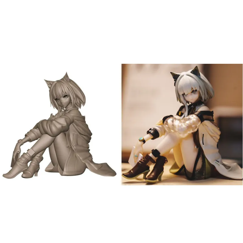 

FuRyu Original Arknights Anime Figure Noodle Stopper Kal'tsit Action Figure Toys For Kids Gift Collectible Model Ornaments