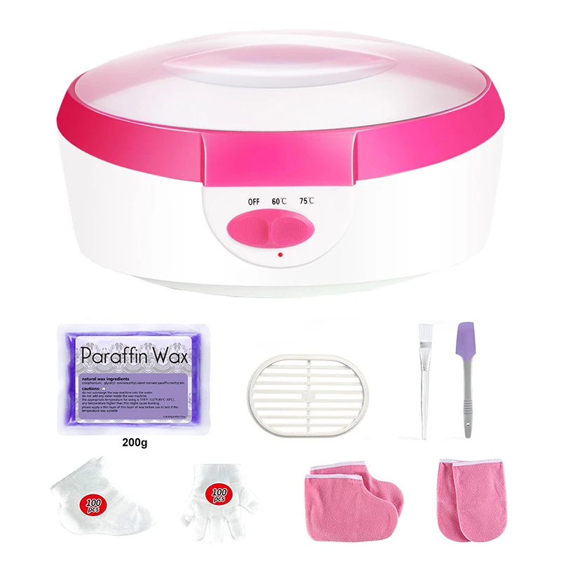 Paraffin Wax Machine for Hand and Feet  Bath Quick Heat Warmer Accessory Optional 200g Paraffin Wax or Mitts Booties