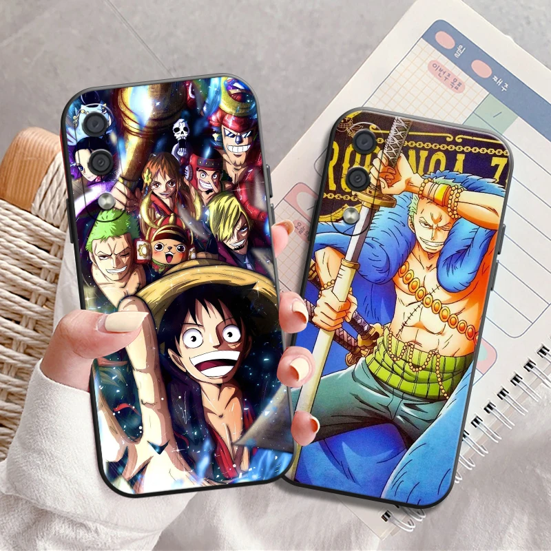 

Japan Anime One Piece Phone Case For Samsung Galaxy A11 A20 A21S A52 4G 5G A71 4G 5G A72 Funda Soft Coque Carcasa