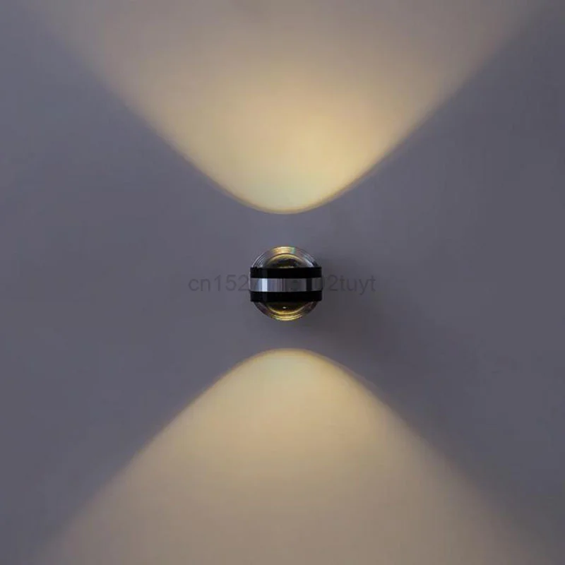 

12pcs/lot Led Wall Footlights Lamps 85-265V 2*3W LED Stair Light Hotels Guesthouse Hospitality Walkway Lights Led Bedroon Lamp