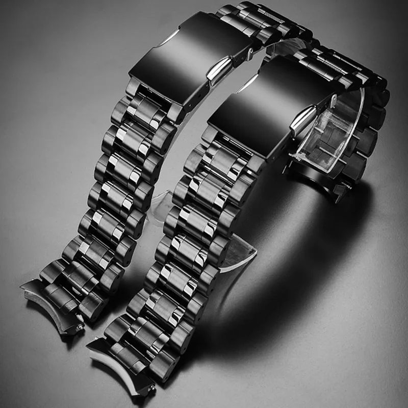 Изогнутый браслет для Citizen Sky Eagle Green Angel JY8074 JY8085 стальной ремешок часов из