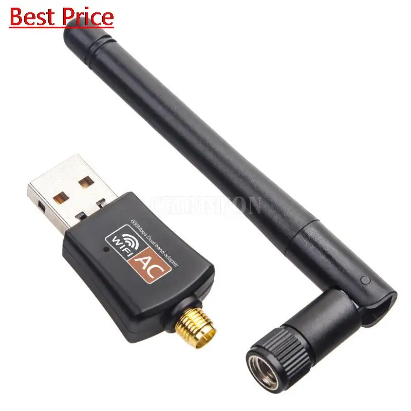 

50 шт. чип RTL8811 600m двухдиапазонный Usb беспроводной сетевой адаптер 2,4g/5,8g компьютер беспроводной Usb Wifi прием передатчика