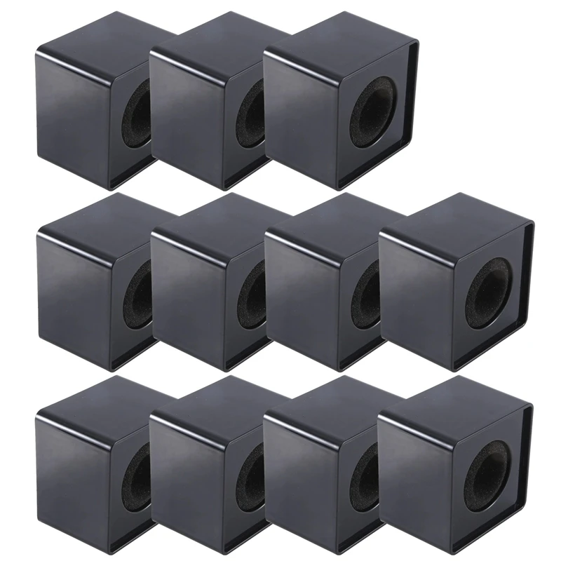 10 шт. микрофон Markflag Mic Station-Cube стойка для интервью держатель в форме флага репортер