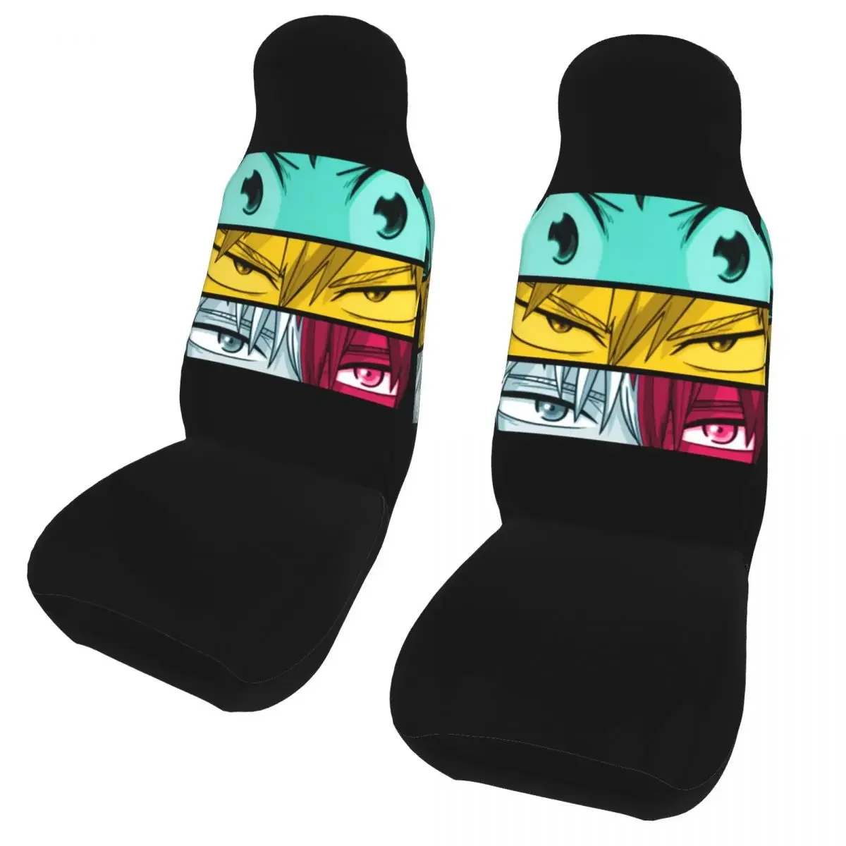 Универсальные чехлы на автомобильные сиденья в стиле аниме Eye Shoto Todoroki для