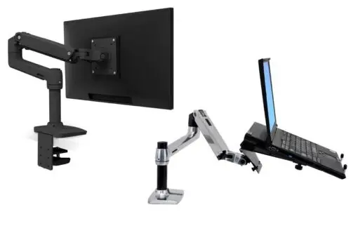 

ERGOTRON LX DESK MOUNT MONITOR STANDS ARM KIT DESK CLAMP WITH GROMMET MOUNT