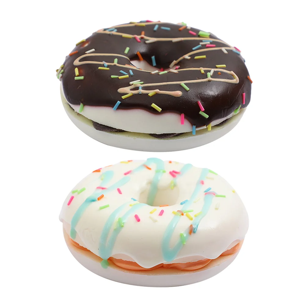 

Donuts Artificialfood Dessert Bread Fake Donut Toy Pretend Display Play Faux Cake Realistic Toys Mini Prop Decorations
