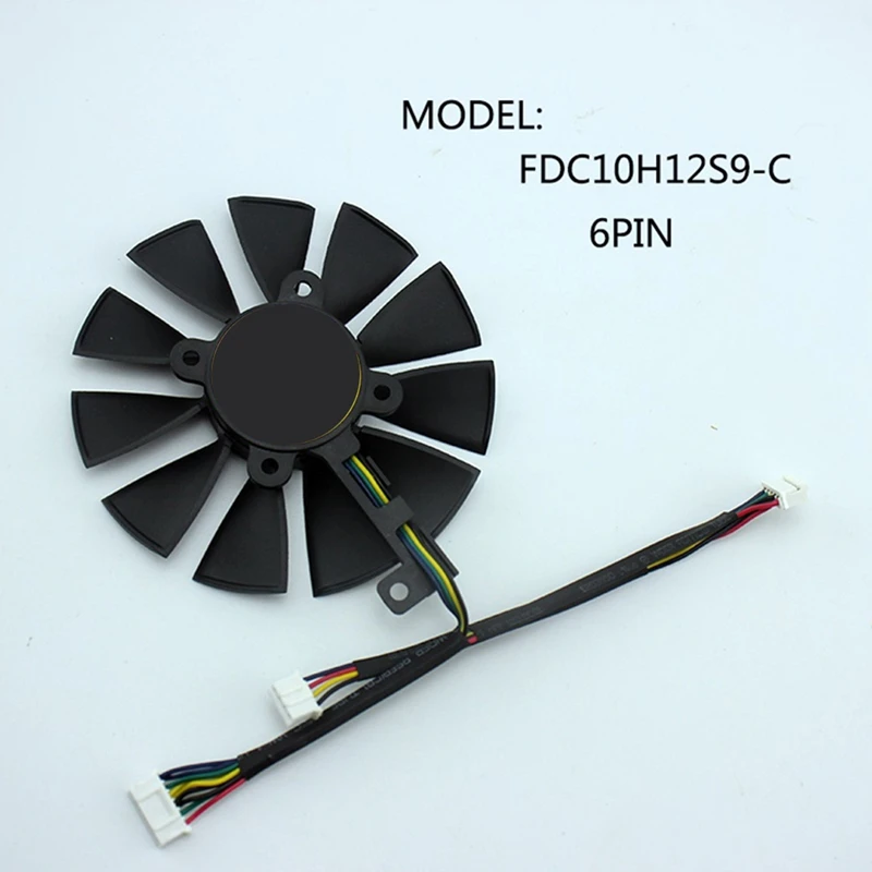 3 шт. 87 мм вентилятор для охлаждения графических карт FDC10U12S9-C и FDC10H12S9-C для ASUS GTX 980Ti 1060 1070 1080 Ti R9 390X 390 RX480.
