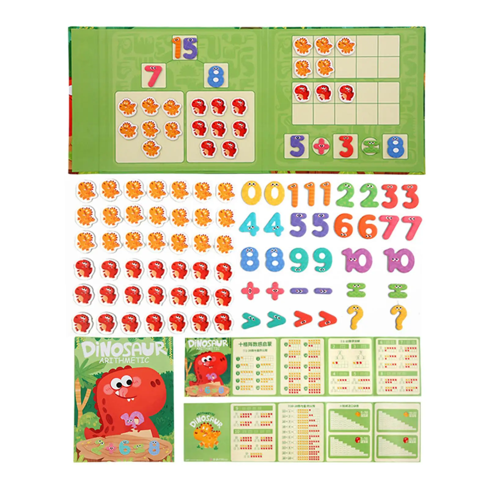 

Ten Frame Set Number Counting Arithmetic Teaching Aids Addition Subtraction Skill for Elementary Home Gift Children Boy