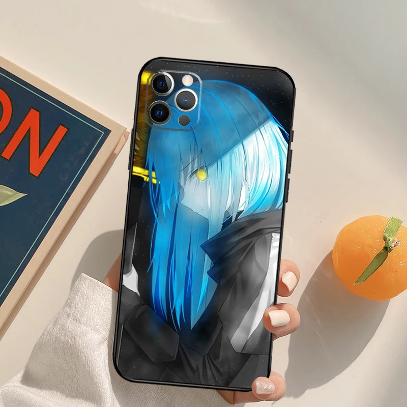 Tensei Shitara Slime Datta Ken Rimuru чехол для iPhone 15 14 13 12 11 Pro Max XS XR X Mini 7 8 Plus SE 2022 Fundas |