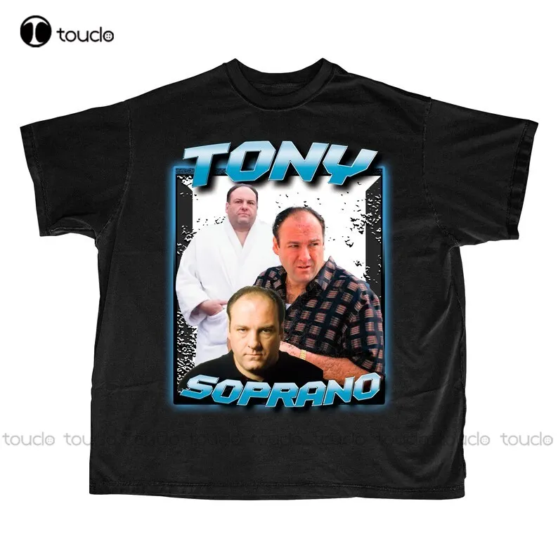 

The Sopranos Tony Soprano New T-Shirt Digital Printing Custom Aldult Teen Unisex Custom Gift Xs-5Xl Fashion Tshirt Summer
