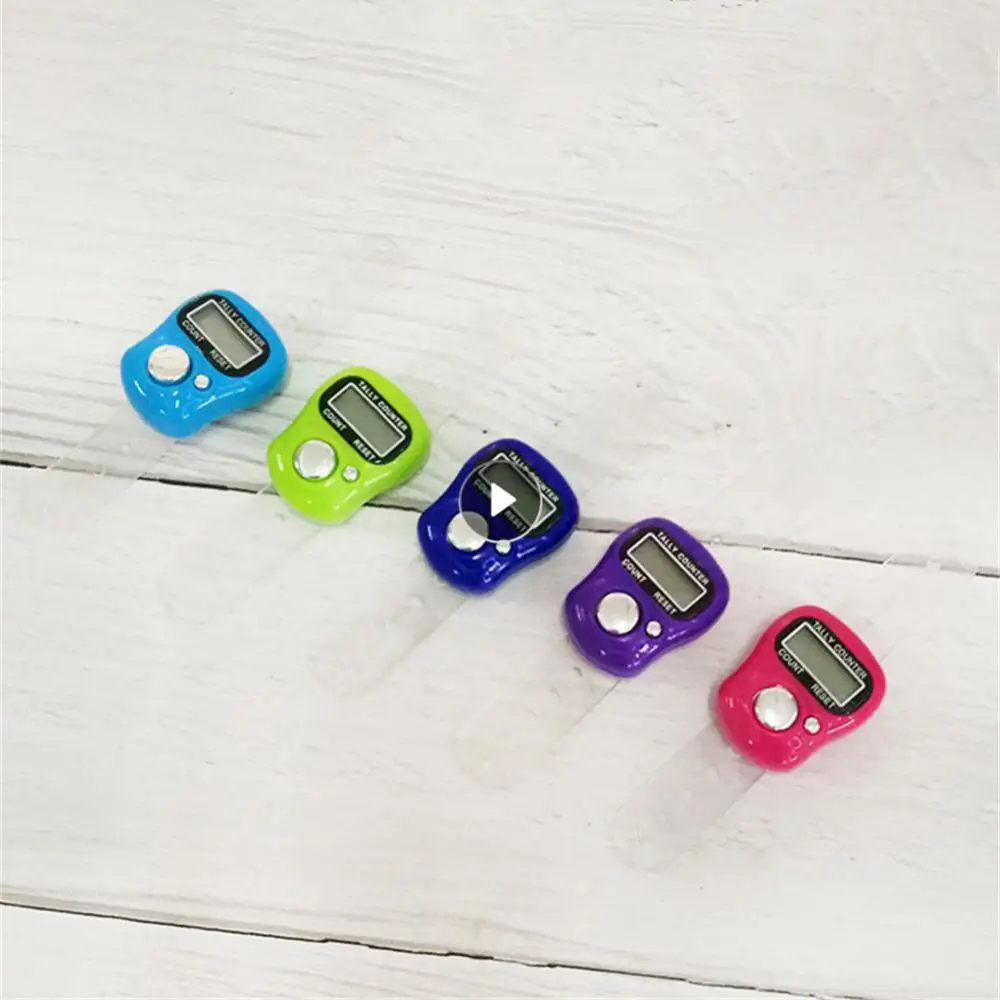 

Lcd Digital Display Counter Release Pressure Upgrade Button Comfortable Touch Low Environmental Consumption Clear Numbers.