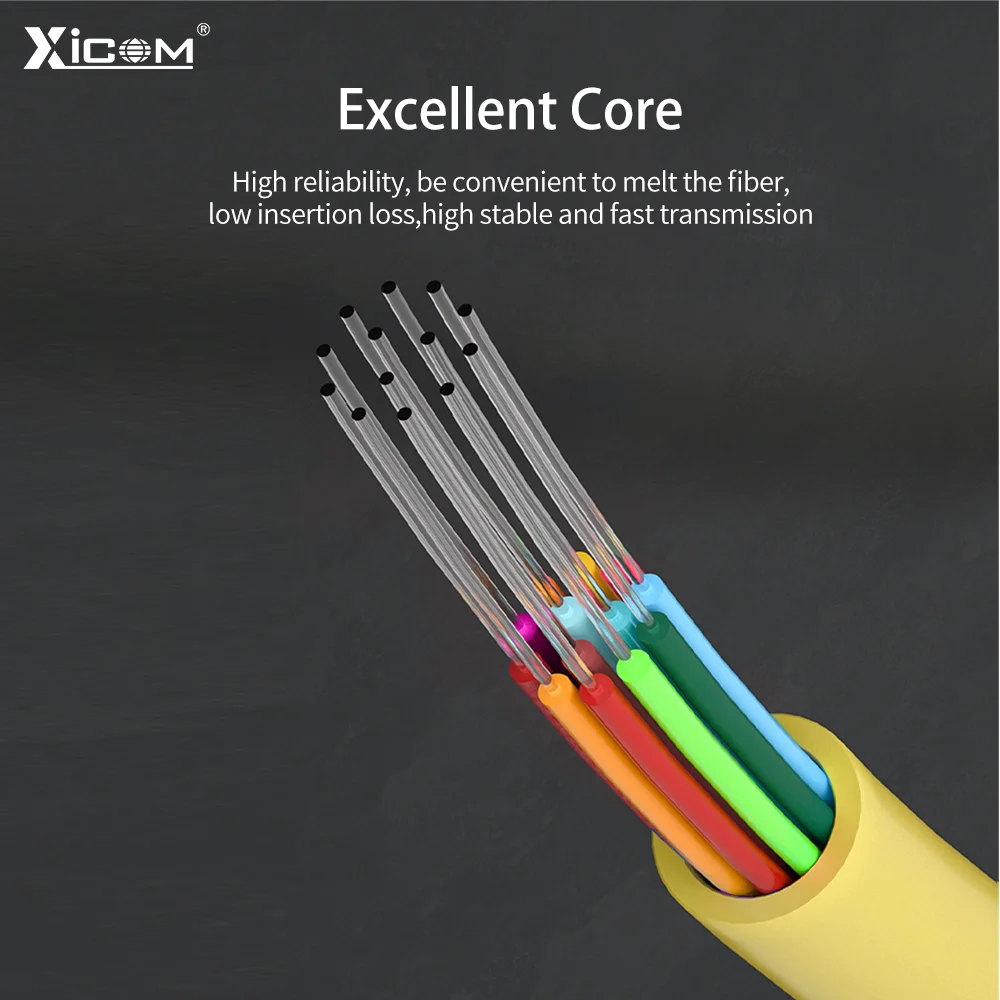 LSZH Fiber Optical Cable 1M/3M/5M/10M APC Fiber Optic Patch Cord MPO-MPO 8/12 Core Female to Female Singlemode Fiber Patch Cable