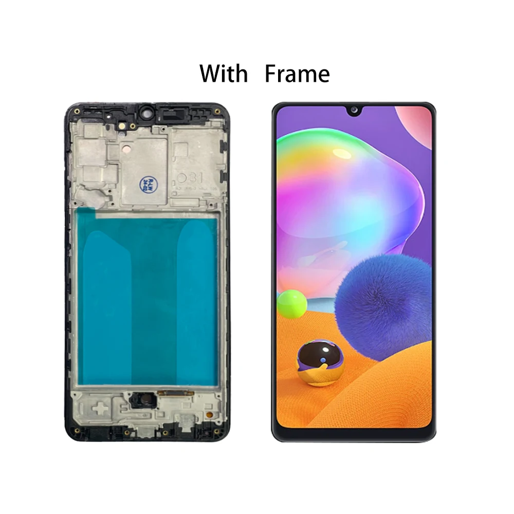 Дисплей для Samsung A31 ЖК-дисплей сенсорный экран дигитайзер в сборе Замена A315 A315F