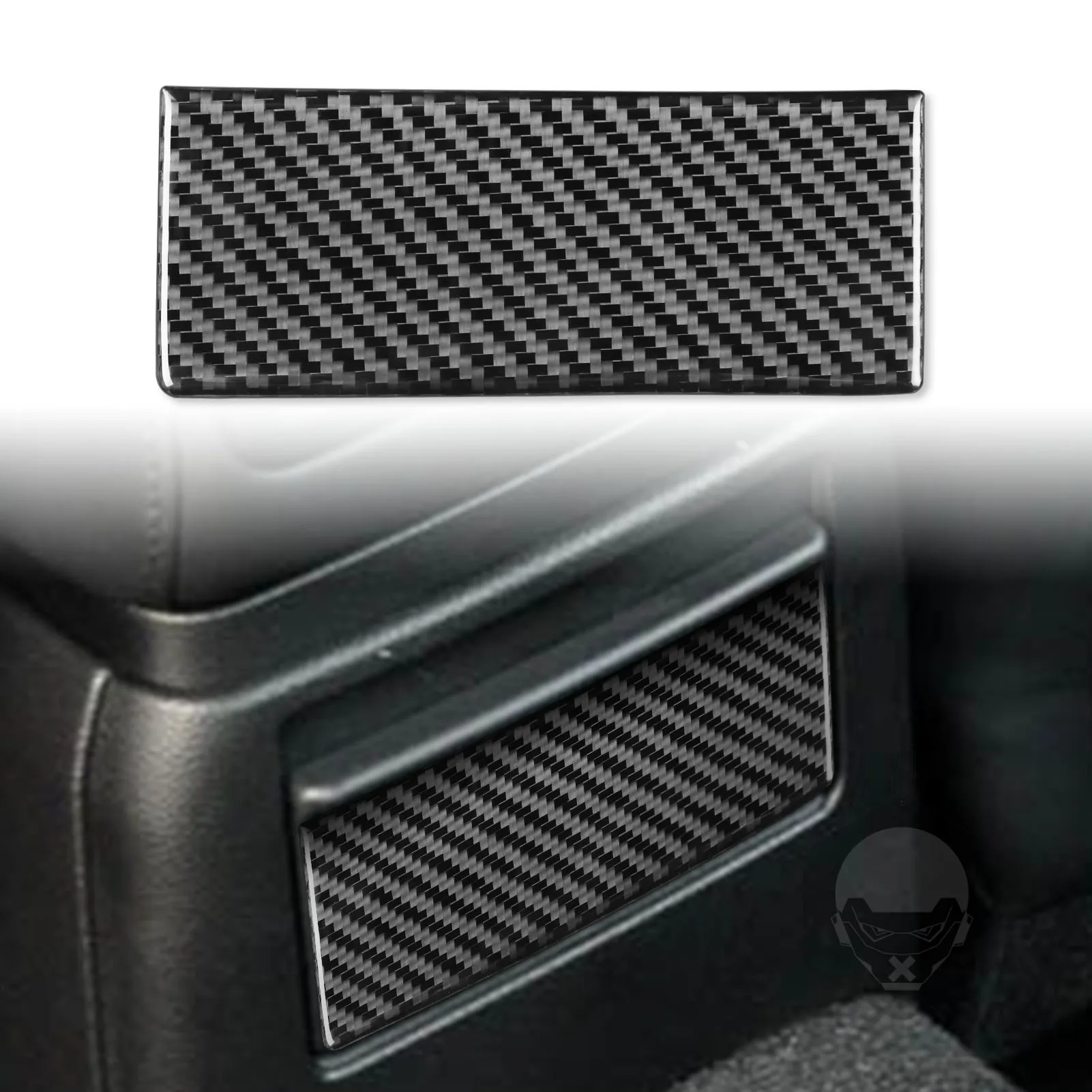 

Rear Seat Ashtray Decoration Cover Trim Sticker Decal for Infiniti G37 2007 2008 2009 Car Interior Accessories Carbon Fiber