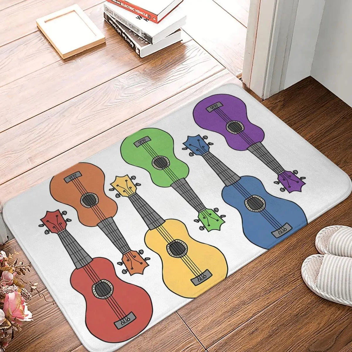 

Укулеле Радужный коврик для гитары коврик для ванной домашний коврик для гостиной ковер для улицы