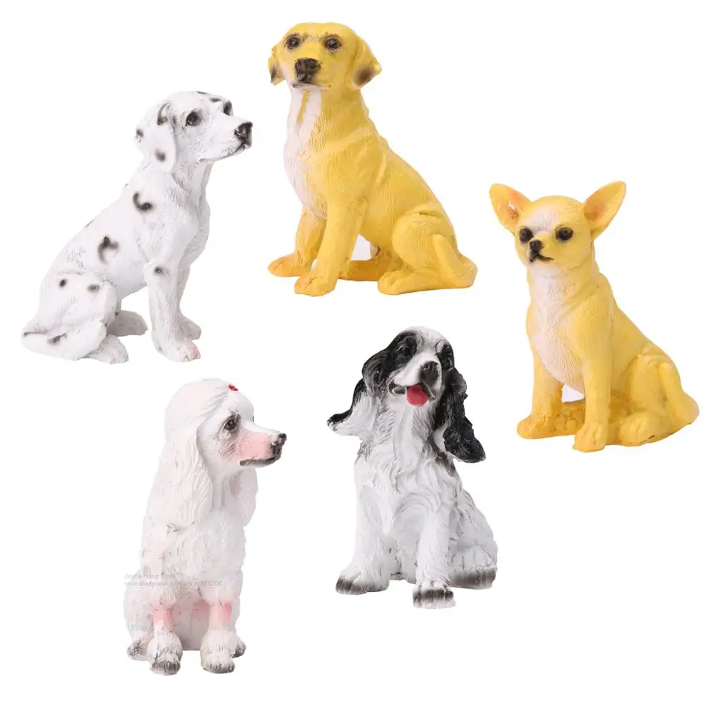 

Resin Gogs Animal Statue Home Decor Gog Figurine Decoration For Kids Gifts