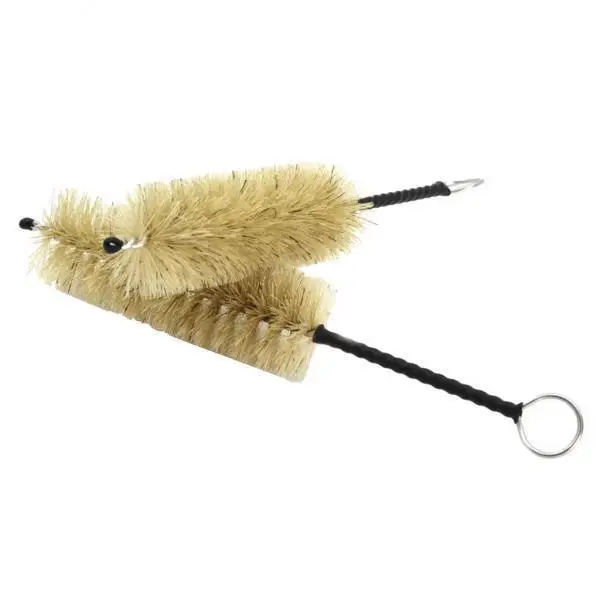 

3X 2pcs Music Instrument Small Brush Cleaning Piston Brush