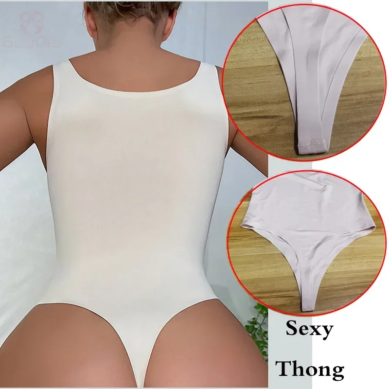 Сексуальные стринги GUUDIA с глубоким U-образным вырезом гладкие эластичные мягкие