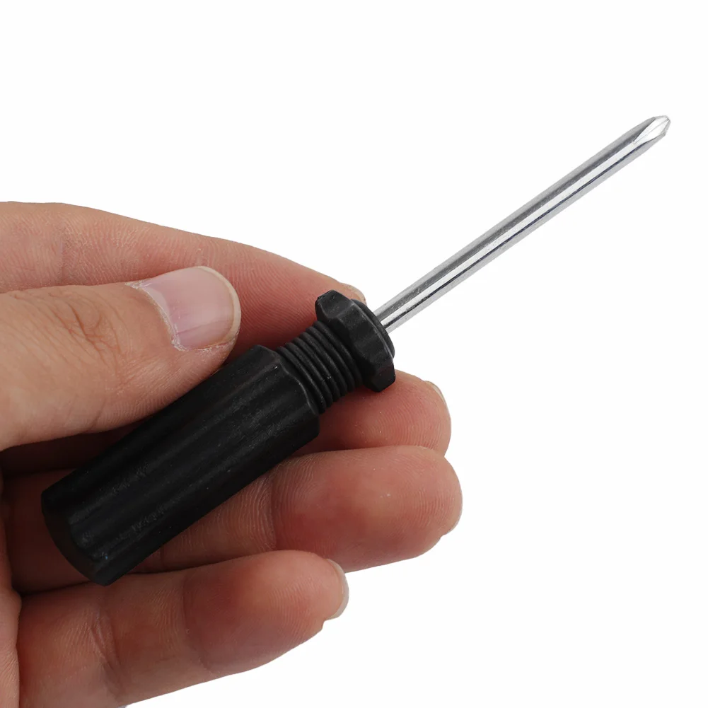 

1Pc 4.13Inch Small Mini Screwdriver Repair Tool Slotted Cross Screwdrivers 4mm Black Handle Cross Slotted Screwdriver