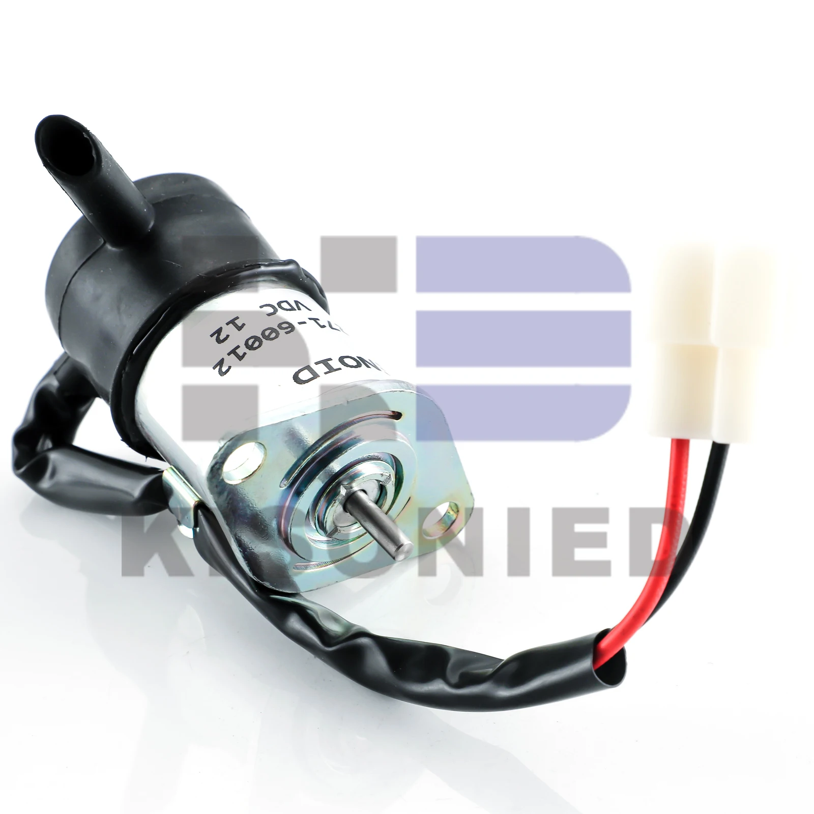 

16271-60010 16271-60012 052600 -4151 Соленоид отключения топлива для двигателя Kubota, совместимый с тракторами Kubota BX2200D F2400 12 В постоянного тока