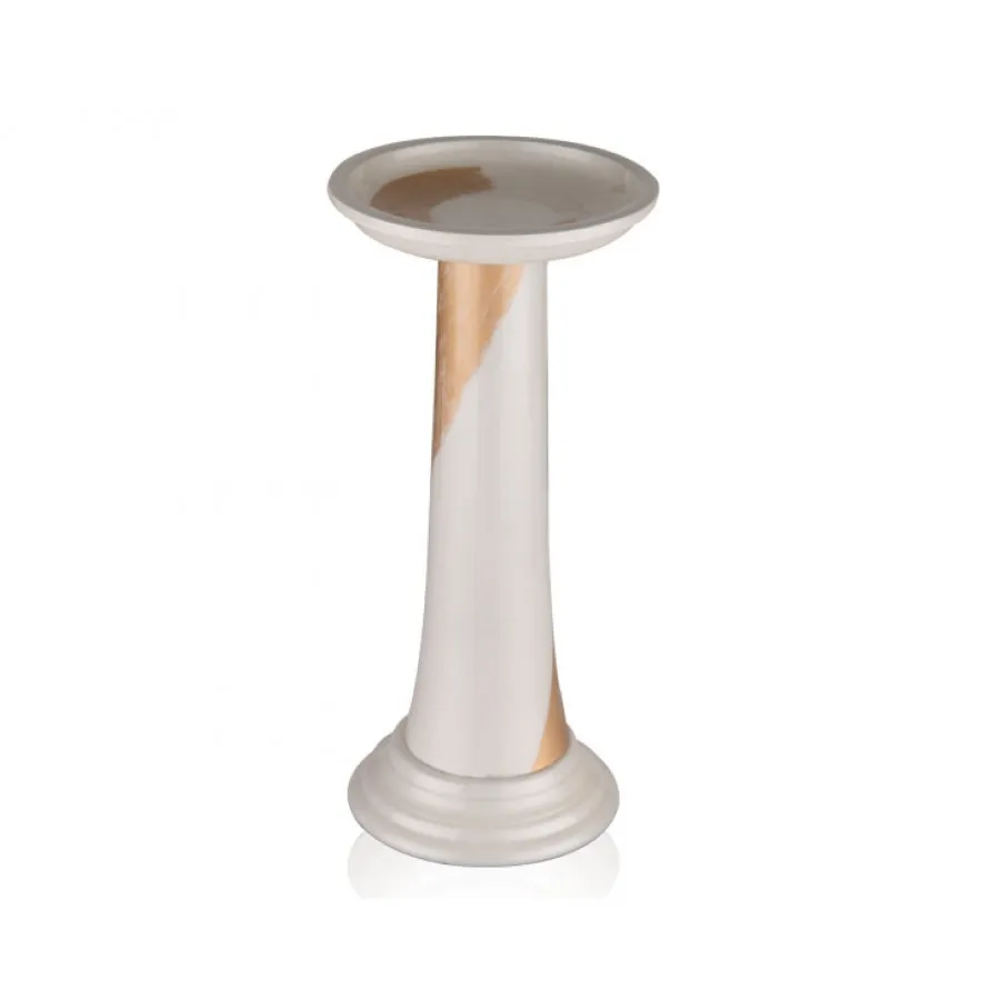 

Модный Белый канделябр Porio 27x13 см