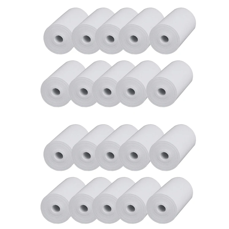 

20 Rolls Thermal Paper Cash Register POS Receipt Papers 57X30mm Thermal Paper For Printer Cash Register