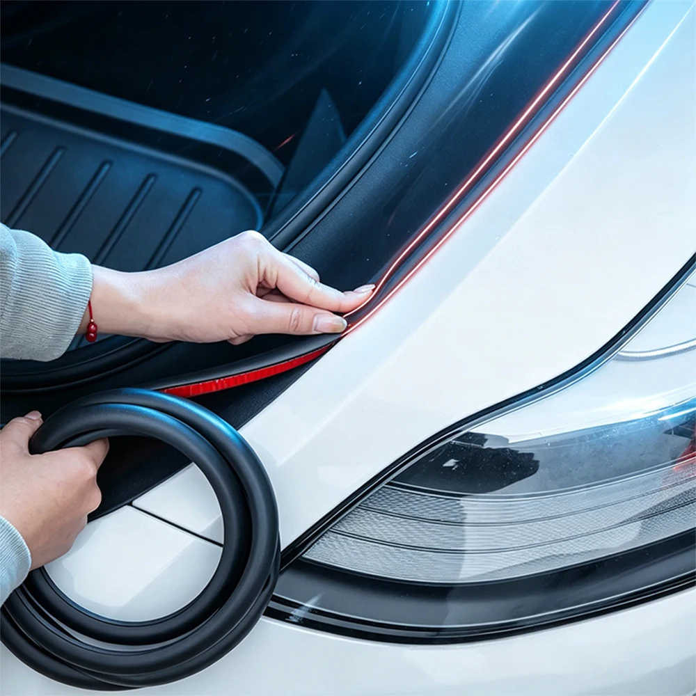 Для Tesla Model Y L Model Y Juniper 2025: Резиновый уплотнитель края двери автомобиля, шумо- и ветрозащитная наклейка-уплотнитель. (art.: 3920dcecfd041) - 3920dcecfd041