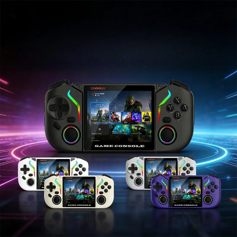 Фото Новая портативная игровая консоль X95PRO на Android с Wi-Fi, поддержкой YouTube, для домашних ретро-игр, с открытым исходным кодом №1