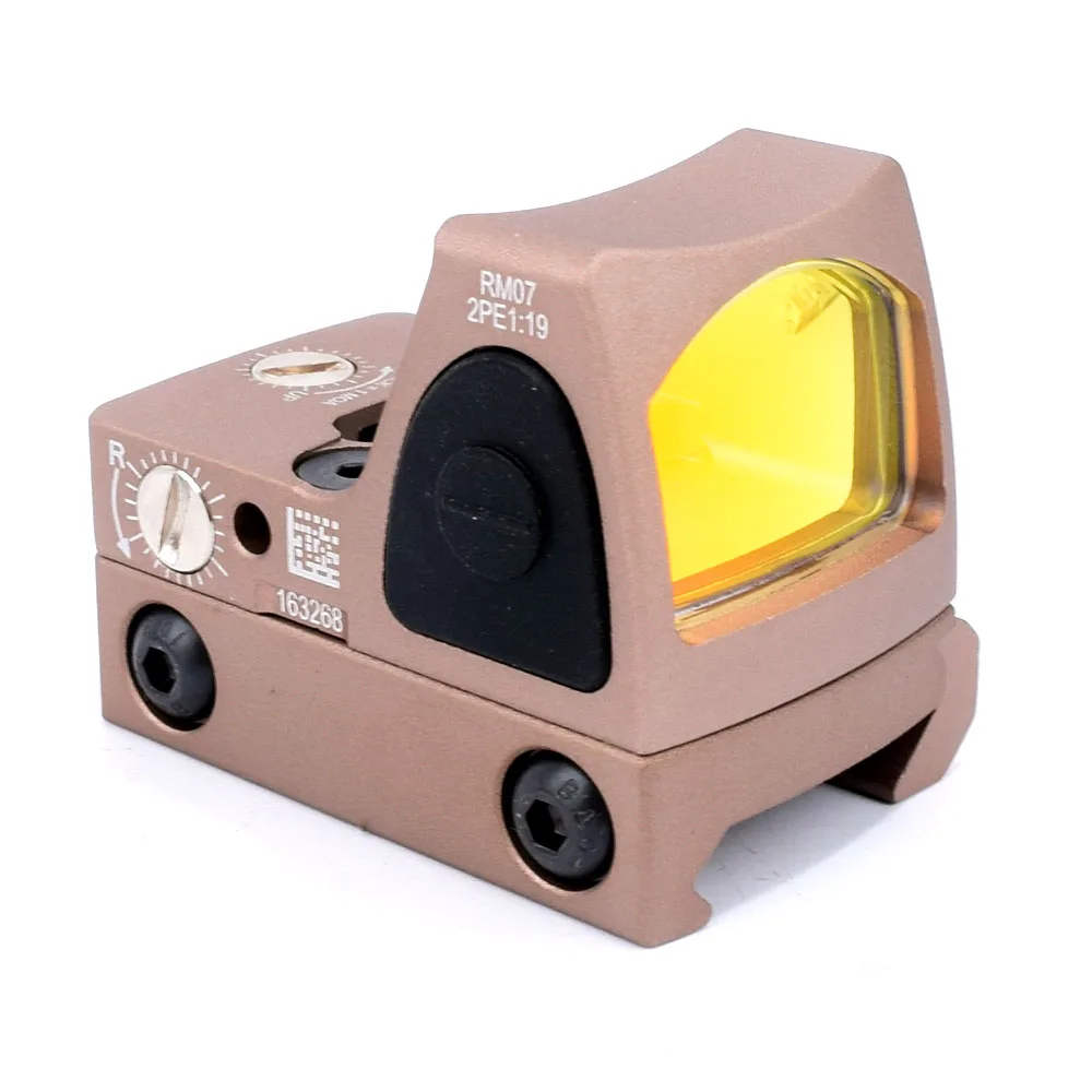 Тактический RMR мини красный точечный прицел подходит для 20 мм Вивера рельсовое