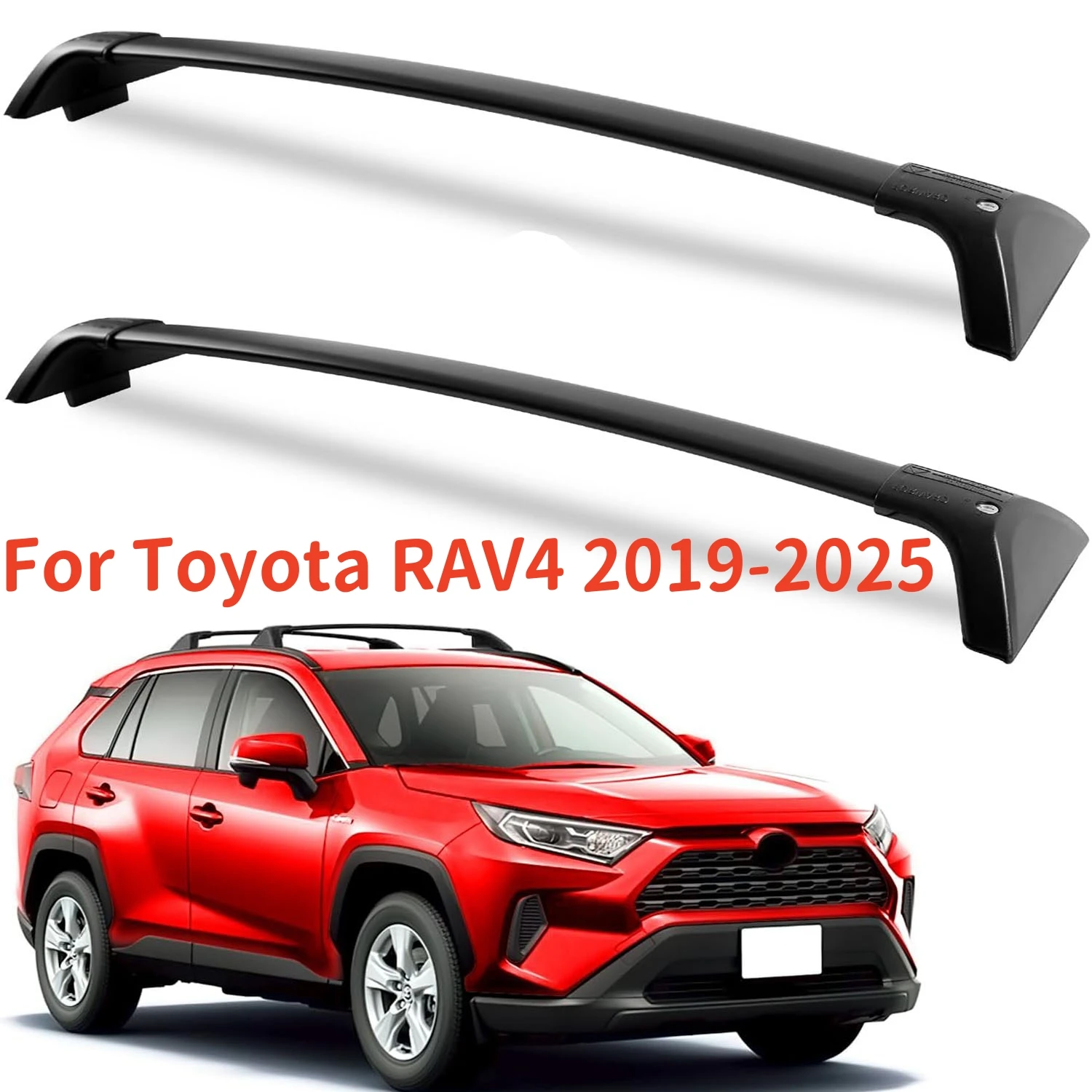 

Для Toyota RAV4 2019-2025 поперечины багажника на крышу, несущая способность алюминиевого багажника каяки велосипед каноэ поперечные перекладины